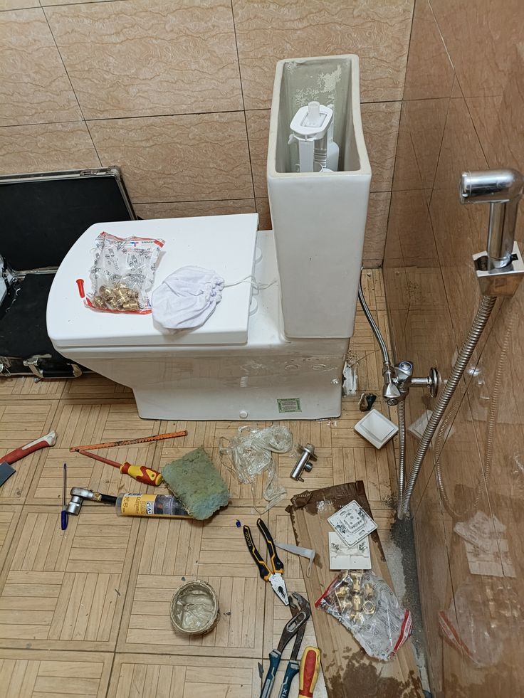 bathroom renovation at Faerie Glen