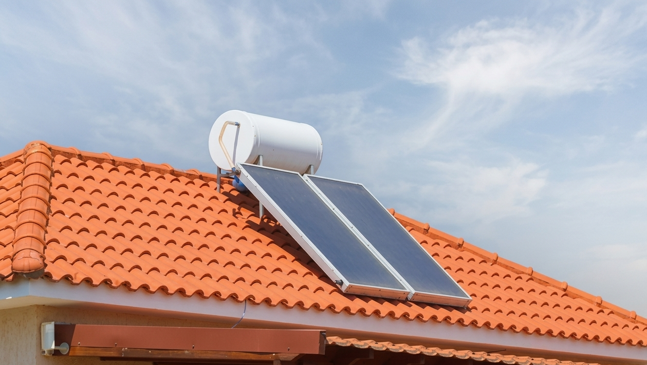 solar geyser upgrade at Silver Lakes Estate